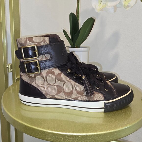 Coach High Top Sneakers - Picture 4 of 8
